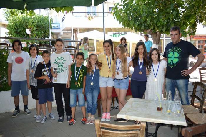 chess players of Anogia Chess Club